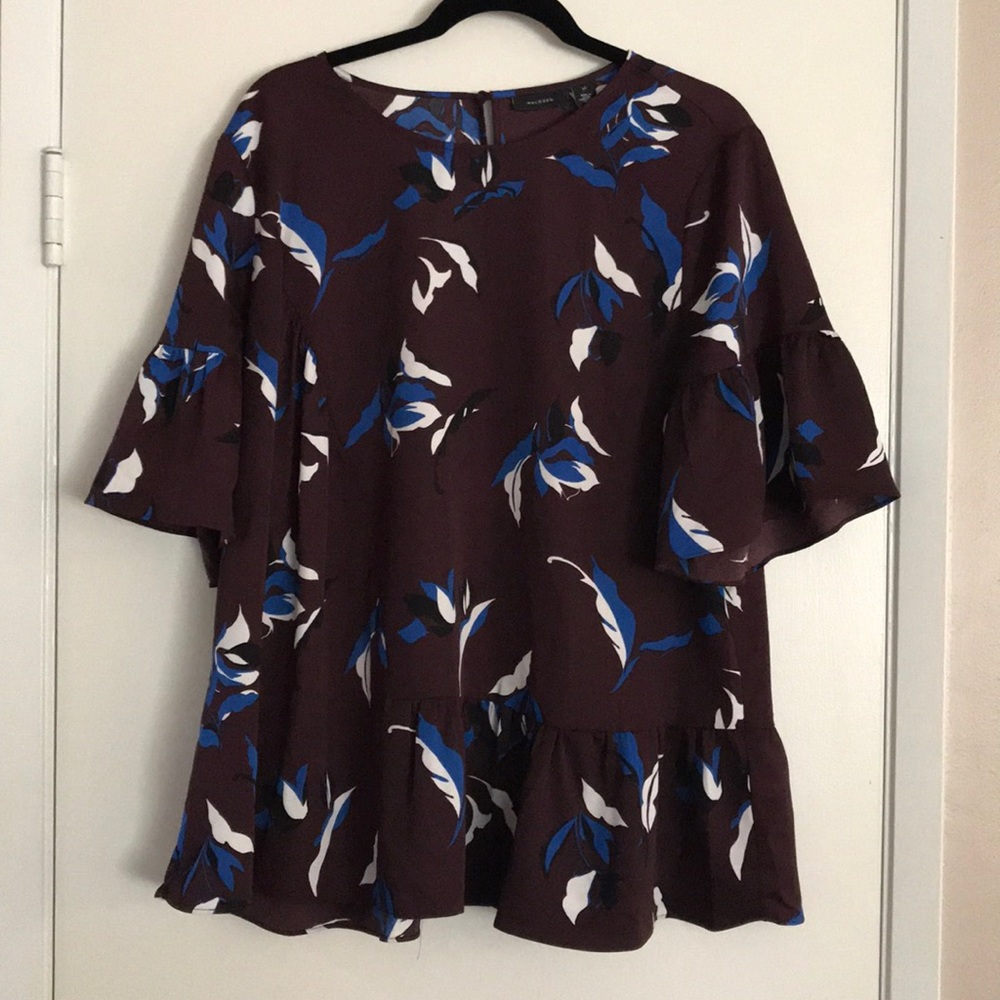 Halogen printed blouse